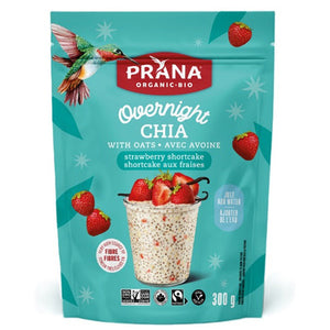 Prana Overnight Chia with Oats Strawberry Shortcake (300g)