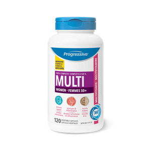 Progressive MULTIVITAMIN FOR ADULT WOMEN 50+ (120caps)