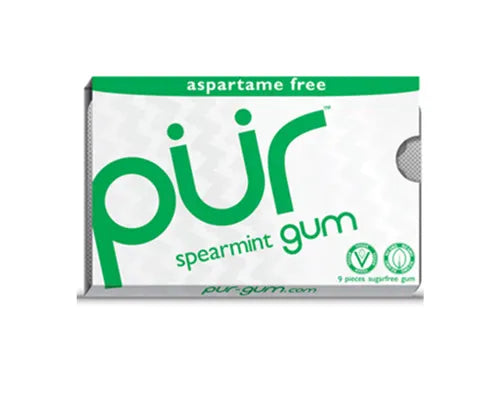 PUR Gum Spearmint (9 Pieces)