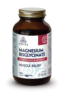 Purica Magnesium Bisglycinate Effervescent Raspberry 300g