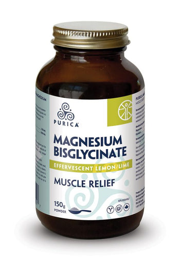 Purica Magnesium Bisglycinate Effervescent Lemon/Lime 300g