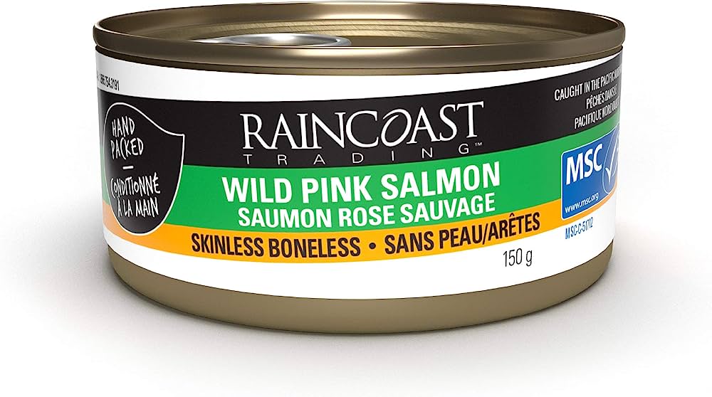 Raincoast Wild Pink Salmon - Skinless Boneless (150g)