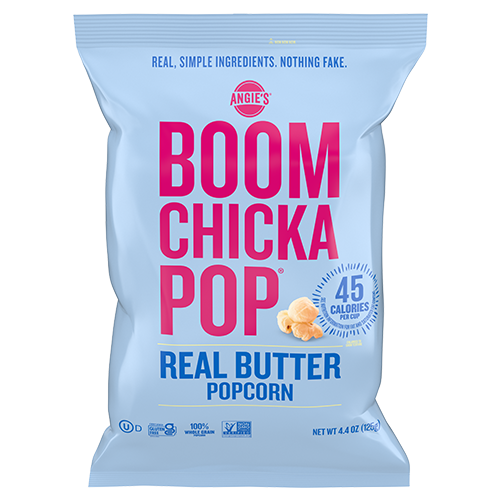 Boom Chicka Pop Real Butter Popcorn, 125g – Body Fuel Organics