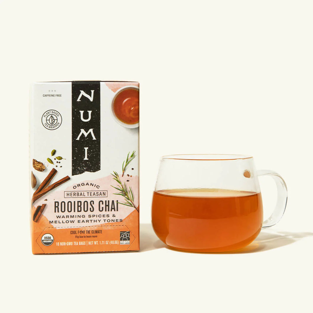 Numi Organic Rooibos Chai Tea, 18bags