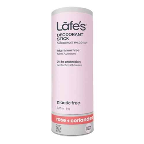 Lafe's Rose and Coriander Deodorant Stick (64g)