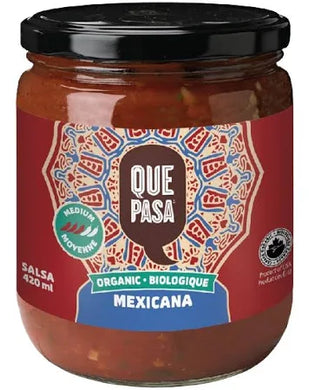 Que Pasa Organic Salsa Mexicana 420ml