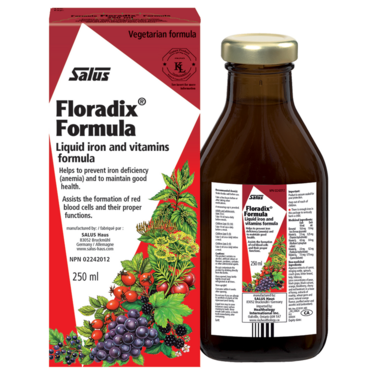 Salus Floradix Formula - Liquid Iron & Vitamins (250ml)