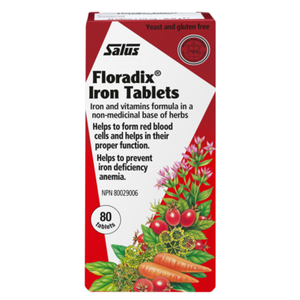 Salus Floradix Iron Tablets (80 tablets)