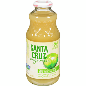 Santa Cruz Organic Pure Lime Juice (473ml)