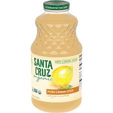 Santa Cruz Organic Pure Lemon Juice (946ml)