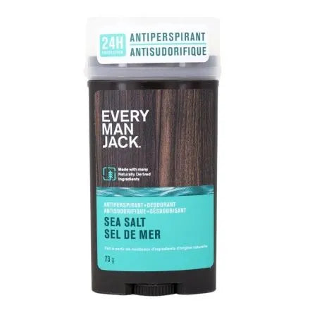 Every Man Jack Sea Salt Antiperspirant + Deodorant, 73g