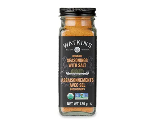 Watkins Organic Seasonings with salt 120g
