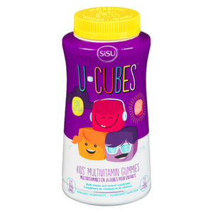 Sisu U-Cubes Multivitamin Gummies for Kids (120 Gummies)