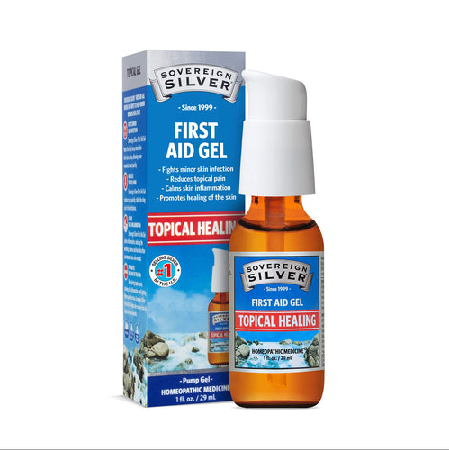 Sovereign Silver First Aid Gel - Topical Healing (29ml)