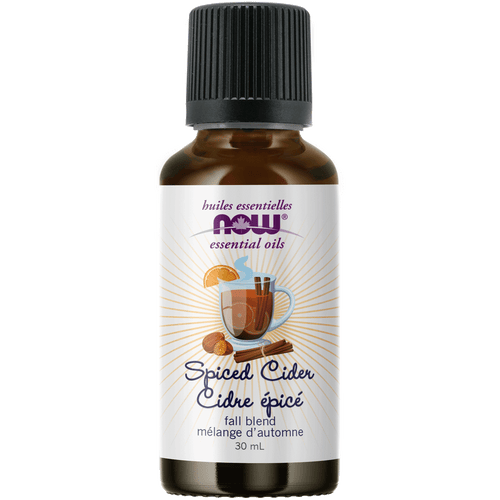 NOW Spiced Cider Essential Oil Holiday Blend, 30ml