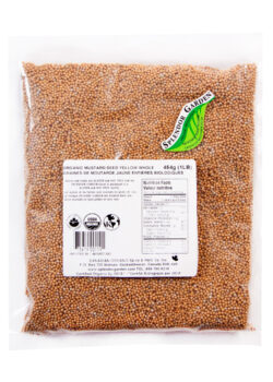 Splendor Garden Organic Yellow Mustard Seed Whole (1lb)