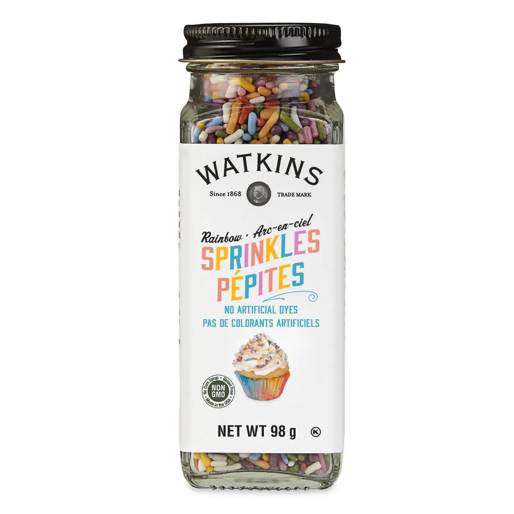 Watkins Organic Rainbow Sprinkles 98g