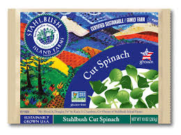 Stahlbush Frozen Cut Spinach (300g)