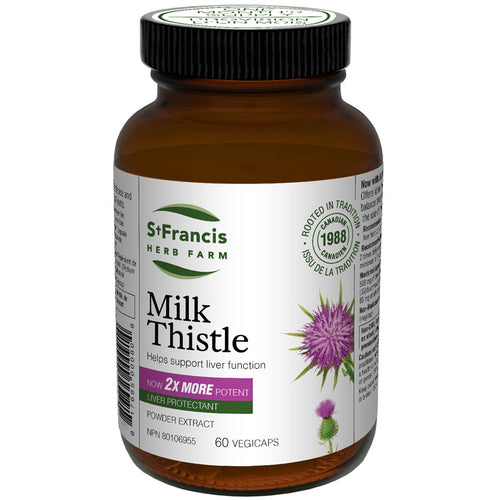 St. Francis Milk Thistle Powder Extract (60 Veg Caps)
