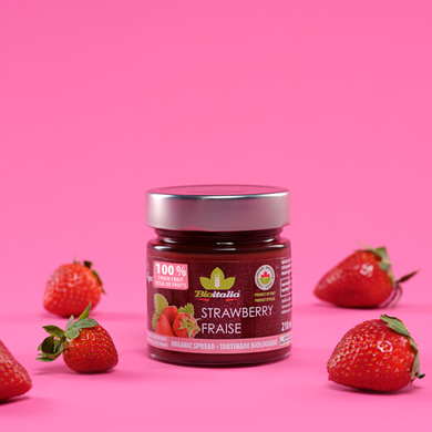 Bioitalia Strawberry Jam Spread (210ml)