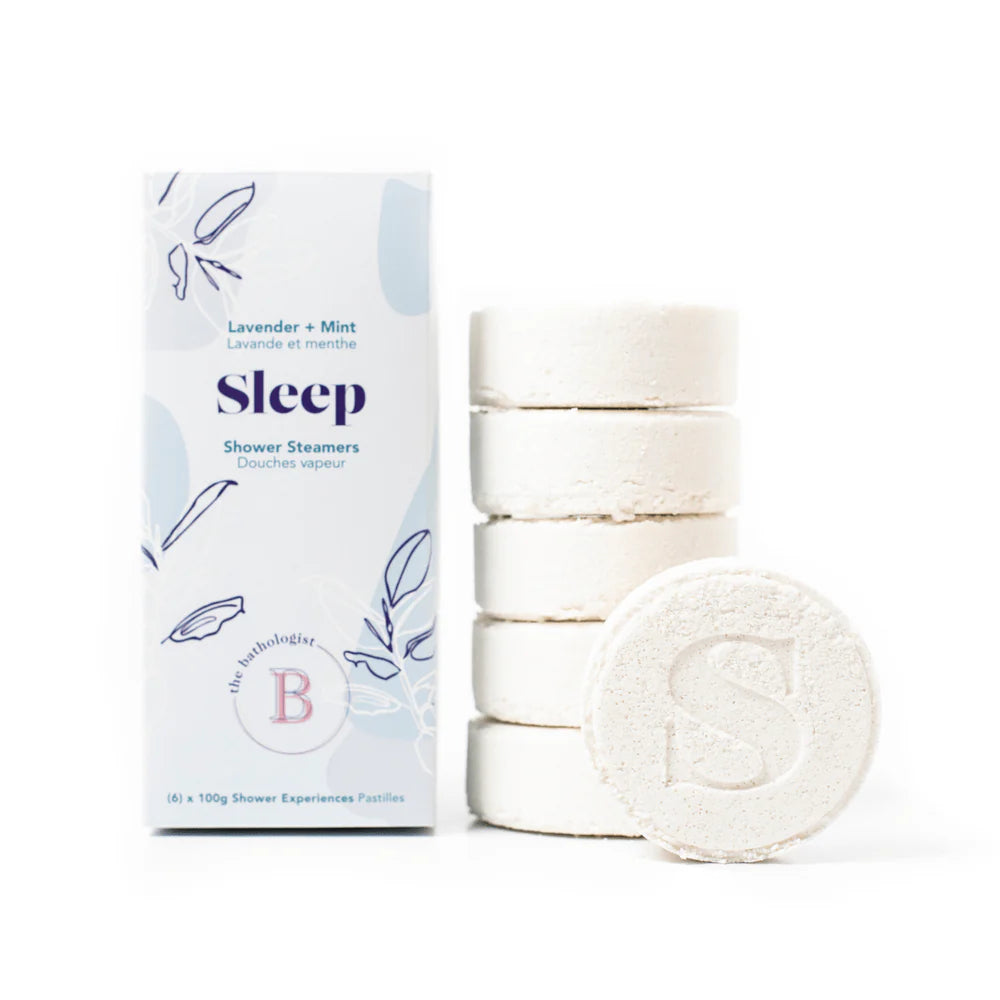 The Bathologist Sleep Shower Steamers, 6x100g Lavender+Mint