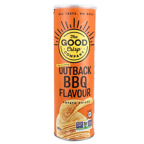 The Good Crisp Company Outback BBQ Potato Crisps (160g)