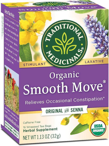 Traditional Medicinals Organic Smooth Move Tea (16 Tea Bags)