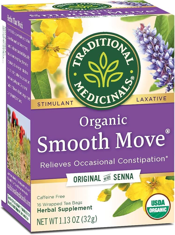 Traditional Medicinals Organic Smooth Move Tea (16 Tea Bags)
