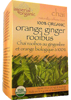 Uncle Lee's Imperial Organic Orange Ginger Rooibos Tea (18 tea bags)