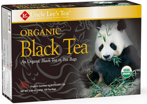Uncle Lee's Organic Black Tea (100 Tea Bags)