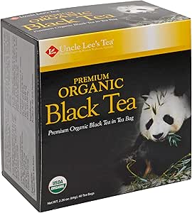 Uncle Lee's Organic Black Tea (40 Tea Bags)
