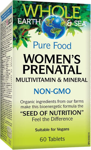 Whole Earth & Sea Women's Prenatal 60 Tablets