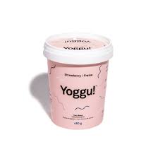 Yoggu! Strawberry Coconut Yogurt (450g)