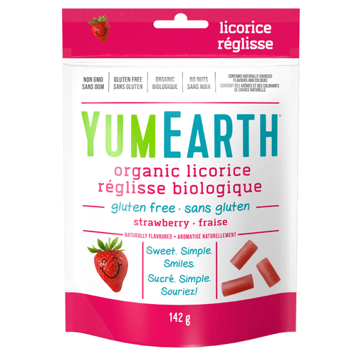 YumEarth Organic Strawberry Licorice (142g)
