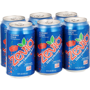 Zevia Soda Cherry Cola (6 pack)