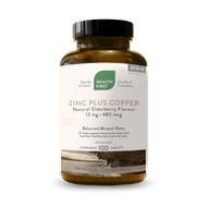 Health First Zinc Plus Copper Chewable Tablets, 100