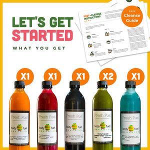 "Let's Get Started" Juice Cleanse