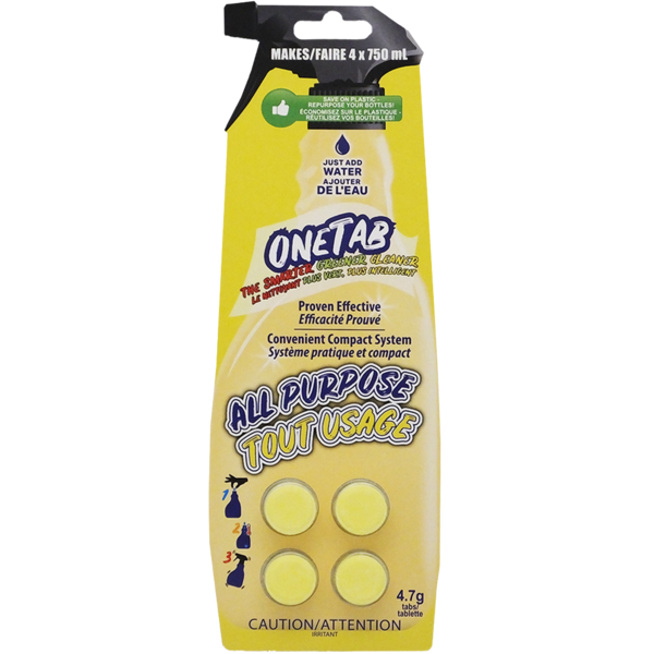 OneTab All Purpose Cleaner Tablets (4/Pack)