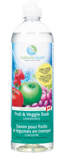 Nature Clean Fruit & Veggie Soak Concentrate (740ml)