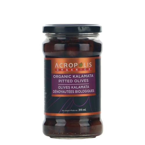 Acropolis Organic Kalamata Pitted Olives (315ml)