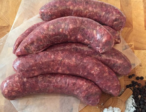 Box H Grass Fed All Beef Sausage