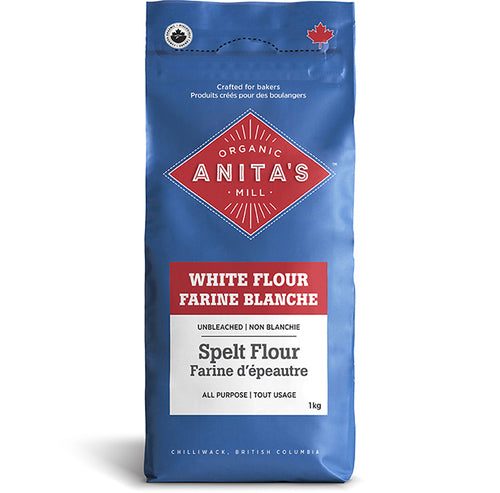Anita's Organic White Unbleached SPELT Flour (1kg)