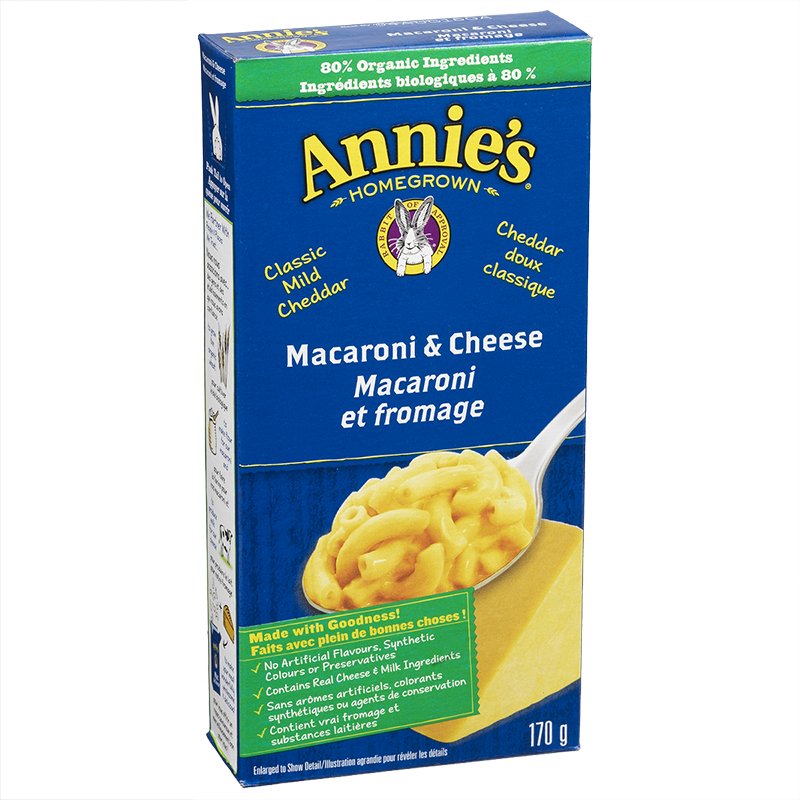 Annie's Homegrown Classic Macaroni & Cheese 170g