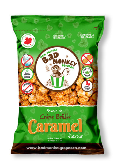 Bad Monkey Popcorn Caramel (170g)