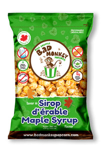 Bad Monkey Popcorn Maple Syrup (170g)