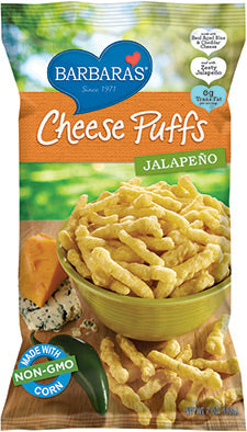 Barbara's Jalapeno Cheese Puffs 198g