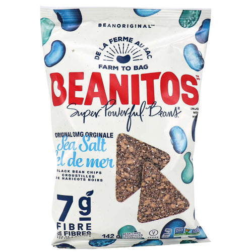 Beanitos Sea Salt Black Bean Chips (142g)