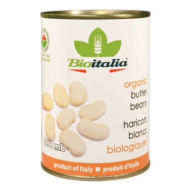 Bioitalia Organic Butter Beans (398ml)