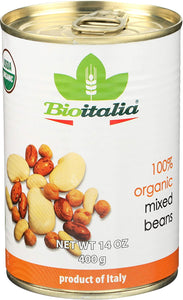 Bioitalia Organic Mixed Beans (398ml)