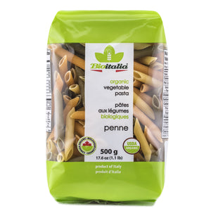 Bioitalia Organic Vegetable Penne (500g)